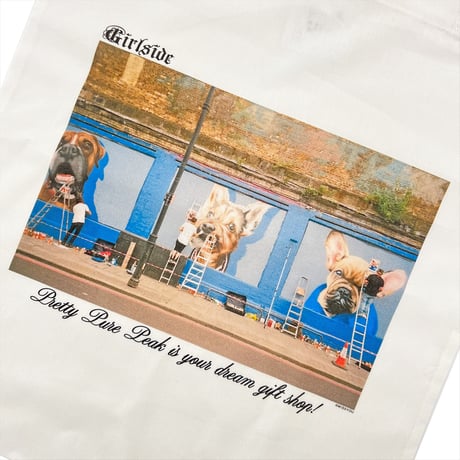 Girlside × Pretty Pure Peak DOG TOTE (4988044846982)