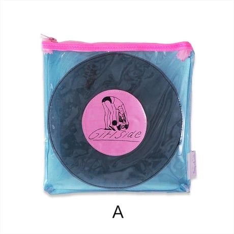 Girlside Record pouch (2299990573982)