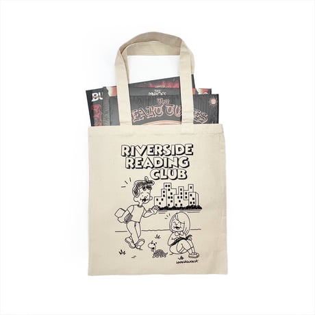 Riverside Reading Club × Girlside トート (2299991492523)