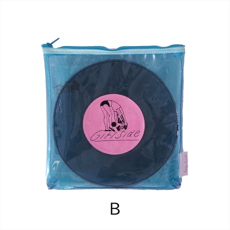Girlside Record pouch (2299990573982)