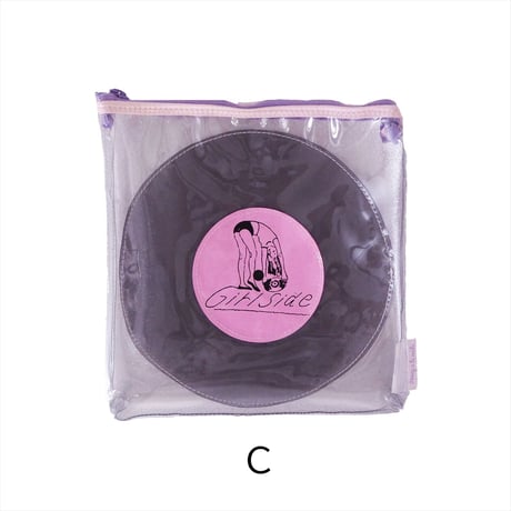 Girlside Record pouch (2299990573982)