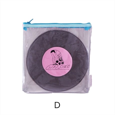 Girlside Record pouch (2299990573982)
