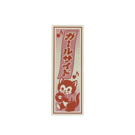 Miyake Aya x Girlside 千社札ステッカー