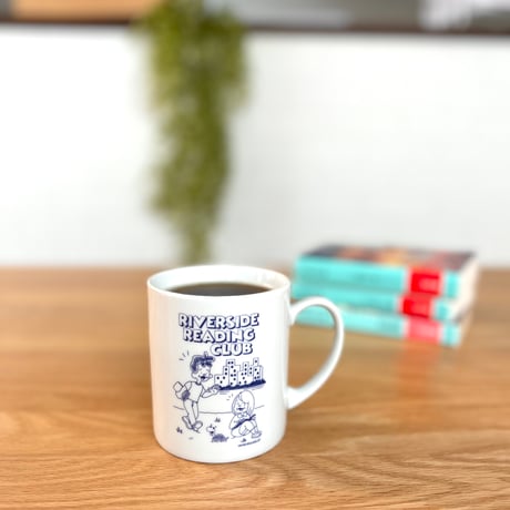 Riverside Reading Club × Girlside マグカップ (2299991492524)