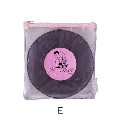 Girlside Record pouch (2299990573982)