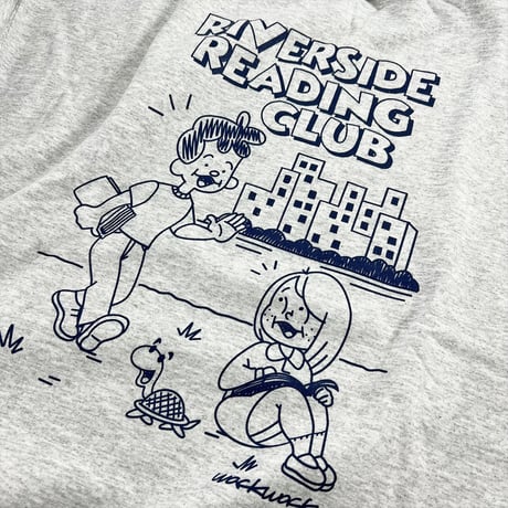 Riverside Reading Club × Girlside スウェット