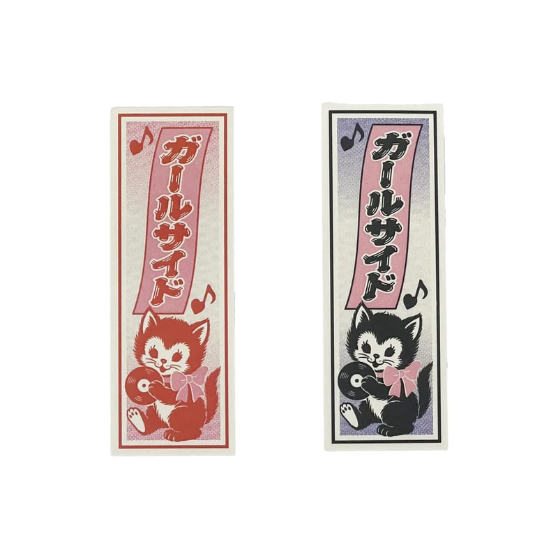 千社札 ステッカー Miyake Aya x Girlside 千社札ステッカー | Girlside