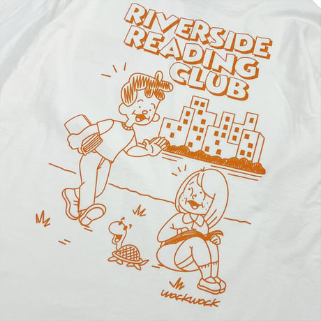 Riverside Reading Club × Girlside ロンT