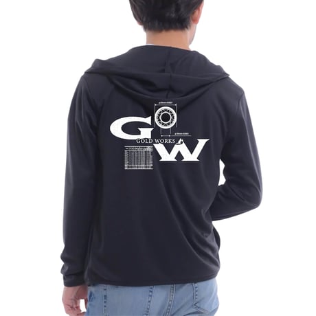 GOLDWorks ZIP UP DRY HOODIE ジップアップ ドライフーディー  2025ver.
