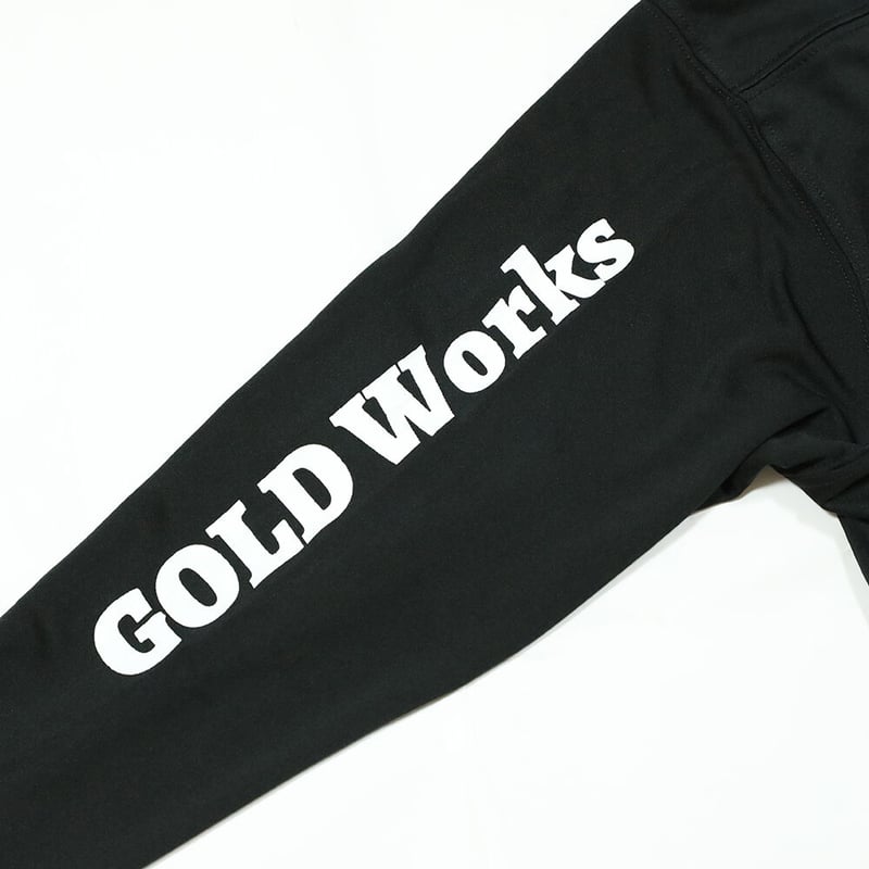 テッケル　ドライロングTシャツ GOLDWorks ドライロングTシャツ シルキーモデル 左胸＆右腕ロゴ
