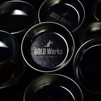 GOLDWorks レーザーロゴメンテナンスプレート（小皿）　10枚セット