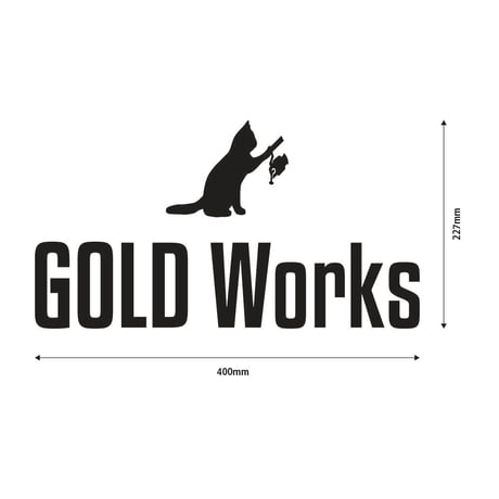 GOLDWorks Deck Decare【ゴールドワークス デッキデカール】