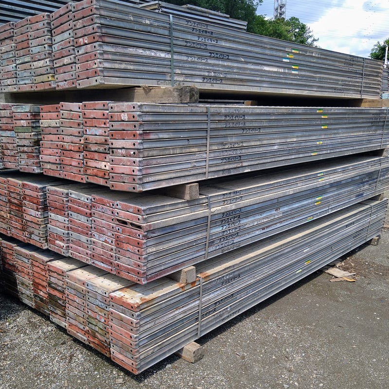 足場板 4m4枚 2m3枚 中古