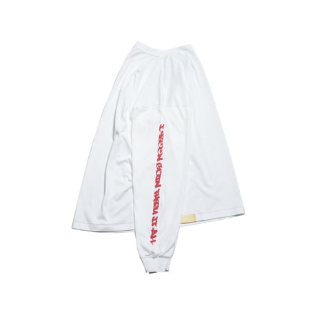 I.B.G.T.I.A cut off long sleeve T-shirt