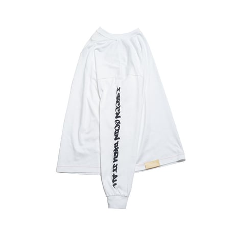 I.B.G.T.I.A cut off long sleeve T-shirt