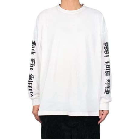 STREETS IS A MYTH Oversized L / S T-shirt