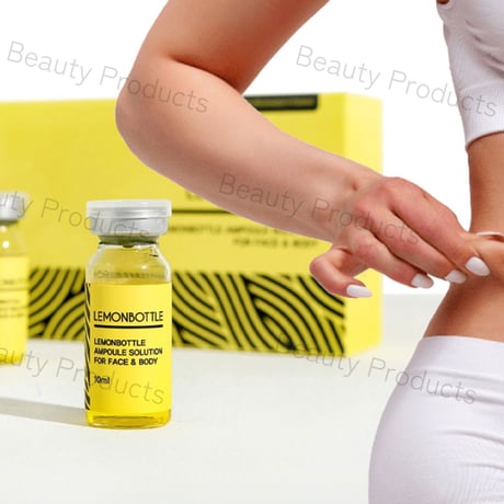 レモンボトル脂肪溶解溶液 10ml 1本 超高濃度脂肪溶解剤 lemon bottle メソセラピー ダーマペン ダーマローラー 水光注射 美容液