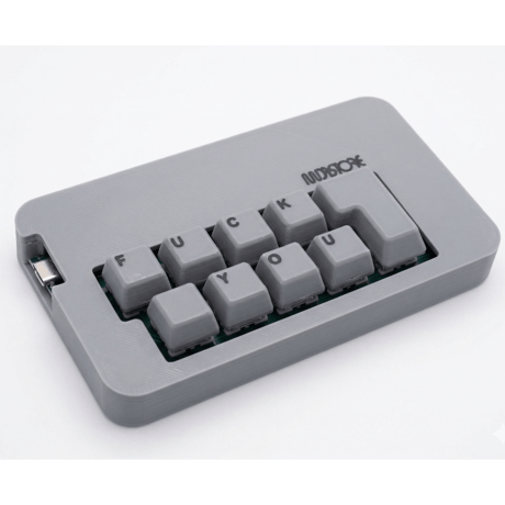 "FUCK YOU" KEYBOARD | GRAY