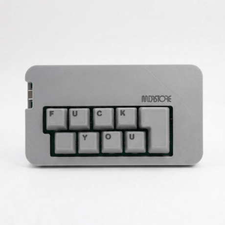 "FUCK YOU" KEYBOARD | GRAY