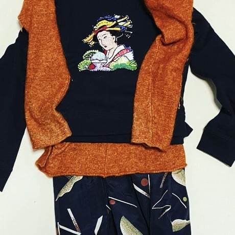 美人画かき氷スウェット