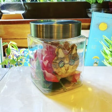 その他3種(グラサン猫とアジ/アジと花/シマウマとペンギン)