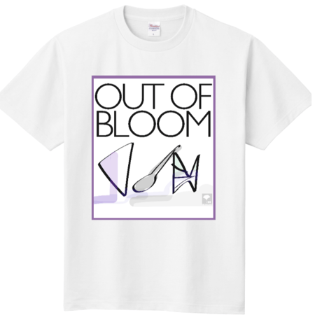 丸首両面out of bloom T