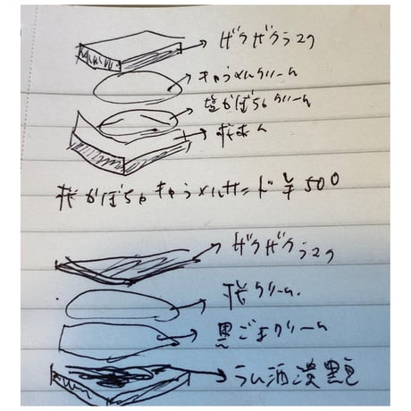 桜黒胡麻・南瓜キャラメルラスクアイスセット