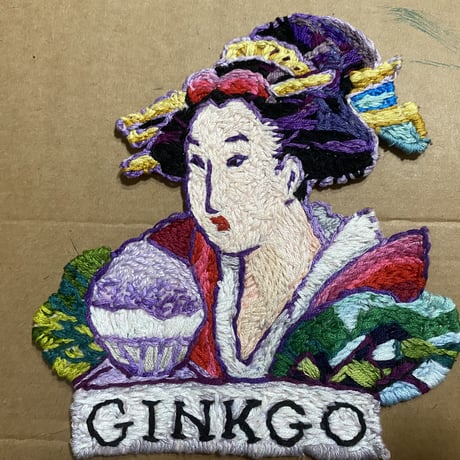 美人画ニット■何に縫い付けるかお選び下さい■送料無料