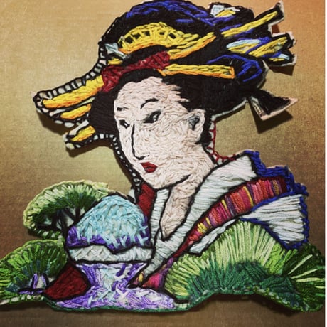 美人画かき氷スウェット