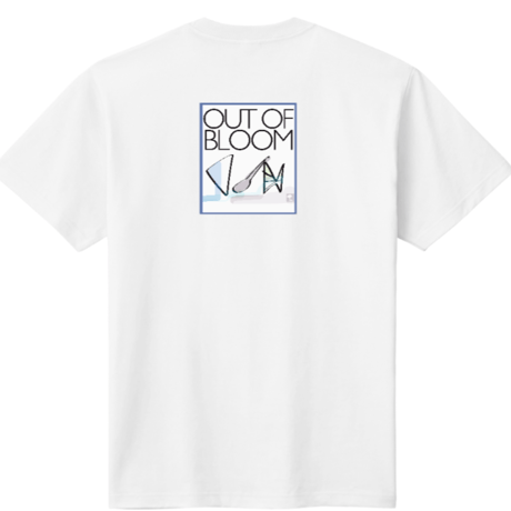 丸首両面out of bloom T