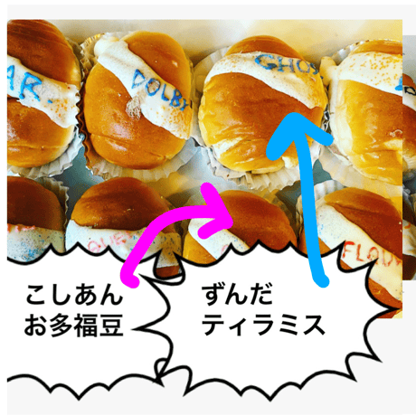 8種クリームパン(おいしい)