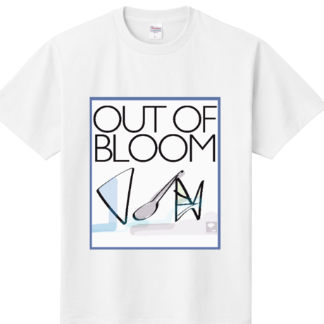 丸首両面out of bloom T