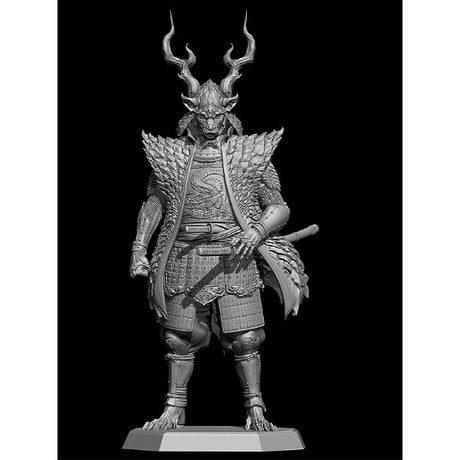 干支ノ武者[辰] 組み立て式固定プラスチックモデルキット【REPRODUCTION・再生産】