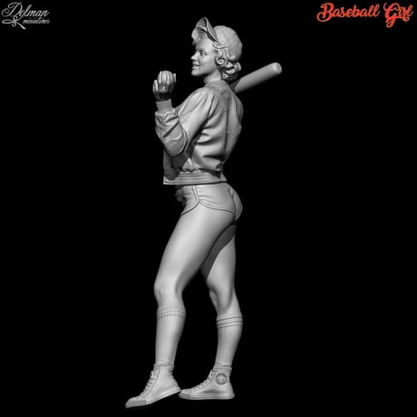 90mm BASEBALL GIRL Excluisve