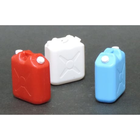 1:12 ポリタンク [３本セット]  PLASTIC CONTAINER [3pcs SET]