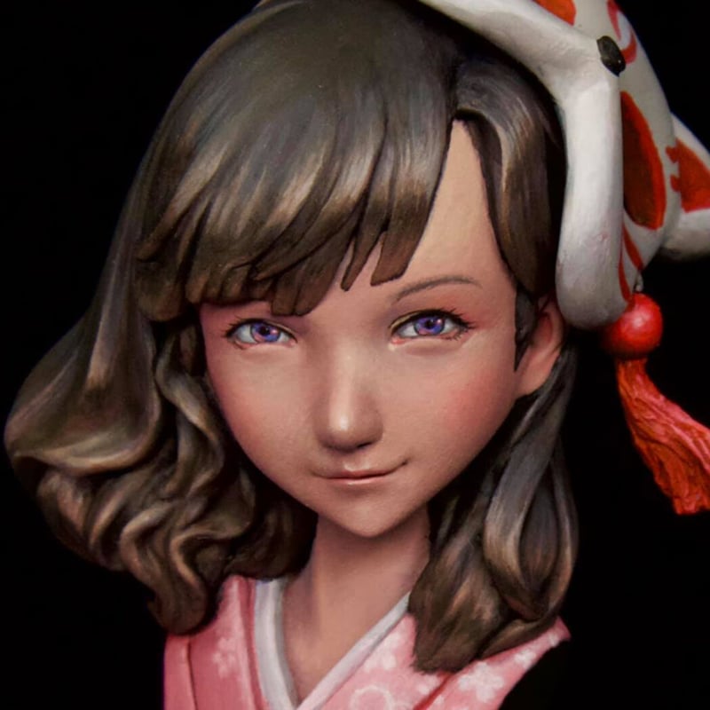 ヘラ子 HERAKO BUST | tonerico：tokyo hobby market