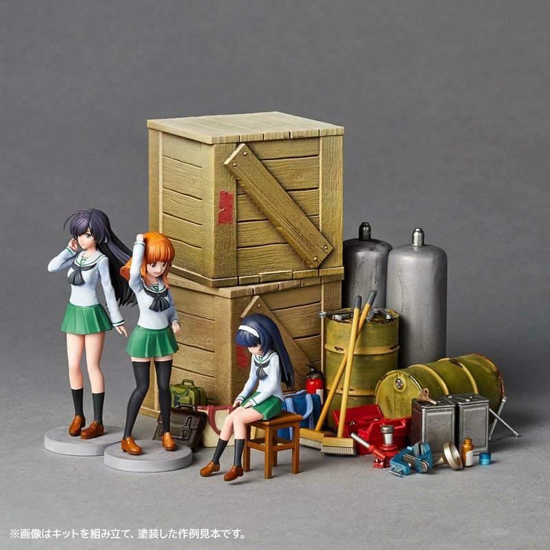 ARTPLA ガールズ&パンツァー 最終章 ガレージセット[B ARTPLA ガールズ&パンツァー 最終章 ガレージセット[B