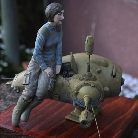 1:20 シュトラール軍 女性AI 技官 STRAHL FEMALE AI TEC OFFICER