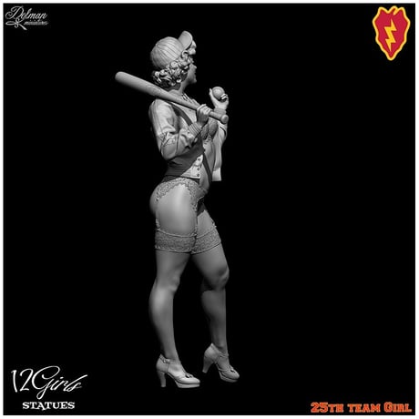 1:12 25TH TEAM GIRL