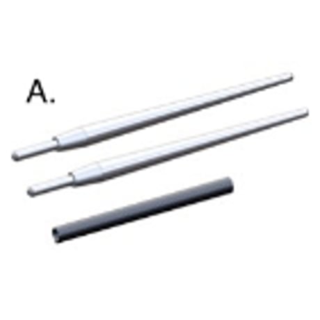フレキシブルアンテナ 2本入 FLEXIBLE ANTENNA 2pcs Detail-up parts