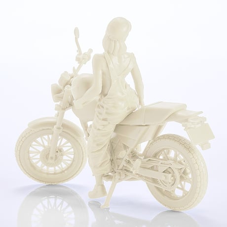 [SHIPPING AT DEC] PLAMAX MF-103 Rider's portrait Honda FTR 223 レッド/ブルー/ホワイト