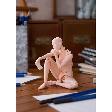 [SHIPPING AT SEP] 西村式デッサン人形 オリーブさん GRAY / FLESH Nishimura Style Drawing Doll Olive