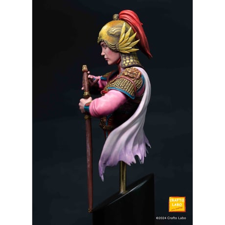 1:10 女武将胸像 FEMALE WARRIOR BUST