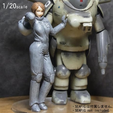 1:20 傭兵軍女性パイロット【宇宙仕様】MERCENARY ARMY FEMALE PIROT 【SPACE SUIT】