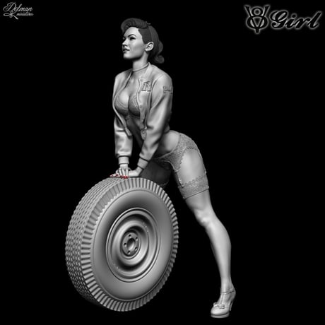 90mm V8 GIRL