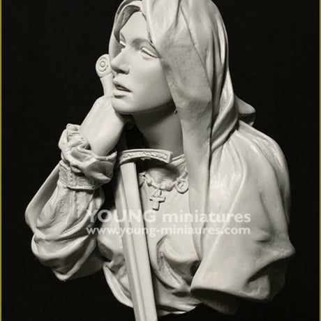 1:10 中世の女性 胸像 MEDIEVAL WOMAN BUST