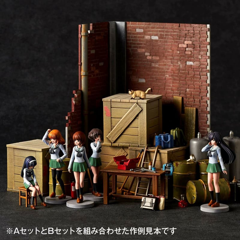ARTPLA ガールズ&パンツァー 最終章 ガレージセット[A ARTPLA ガールズ&パンツァー 最終章 ガレージセット[A