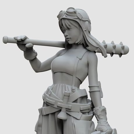 メイスガール GIRL WITH MACE