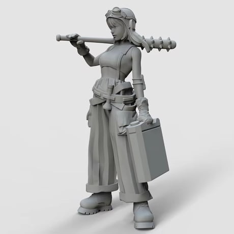 メイスガール GIRL WITH MACE