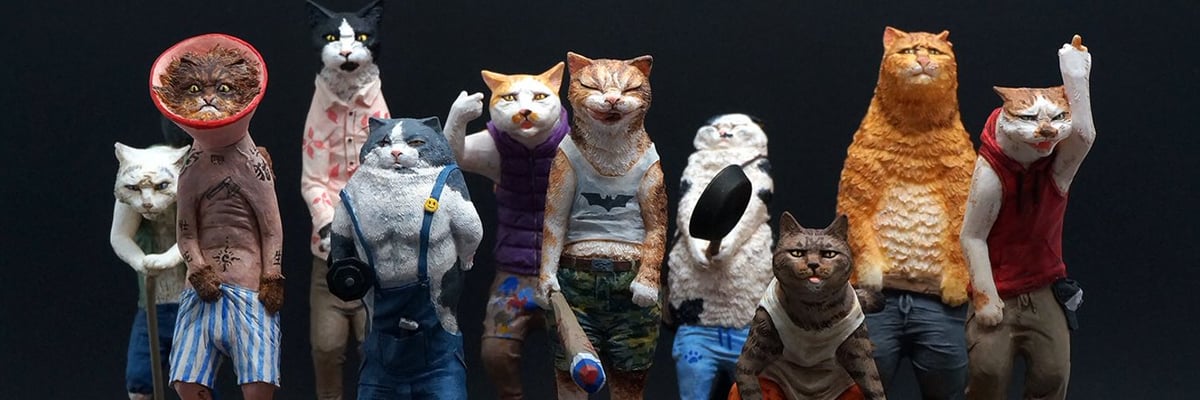 セット商品　ねこ 壁掛けセット（大）